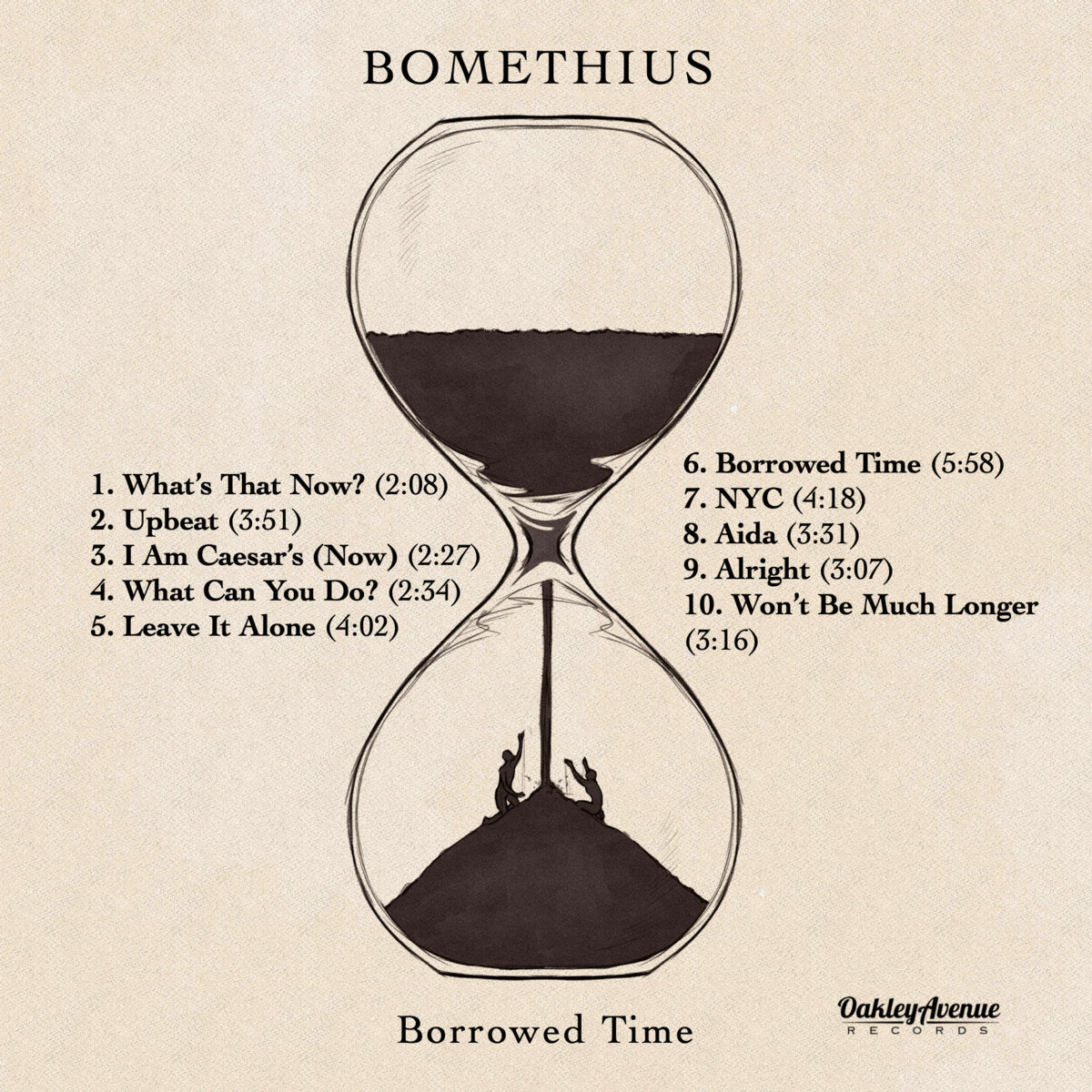 Bomethius - Borrowed Time - New LP Record 2024 Oakley Avenue Vinyl - Chicago Indie Pop /   Baroque -vinylsuk