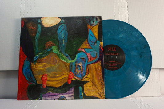 Pile - Hot Air Balloon EP - New LP Record 2024 Exploding In Sound Laguna Blue Eco Vinyl - Indie Rock / Post-Punk / Experimental -vinylsuk