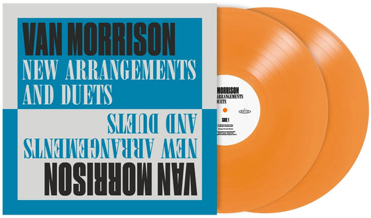 Van Morrison - New Arrangements And Duets - New 2 LP Record 2024 Virgin Music Orange Vinyl -  Rock / Jazz-Rock -vinylsuk