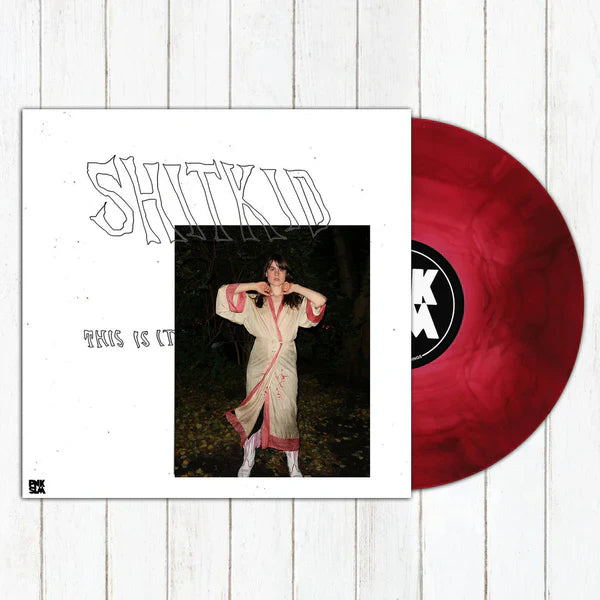 ShitKid ‎– This Is It (2018) - New EP Record 2024 PNKSLM Sweden Red Galaxy Vinyl - Rock / Lo-Fi / Punk -vinylsuk