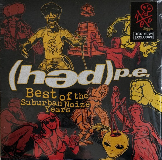 (Hed) P. E. ‎– Best Of The Suburban Noize Years - New LP Record Store Day 2021 Suburban Noize RSD Orange Vinyl - Nu Metal / Punk / Hardcore Hip-Hop -vinylsuk