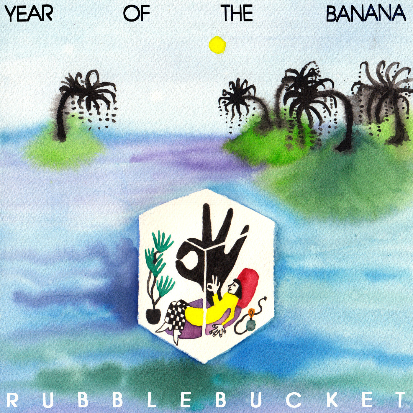 Rubblebucket - Year Of The Banana - New LP Record 2024 EggHunt Yellow & Brown Splatter Vinyl -  Indie Pop -vinylsuk