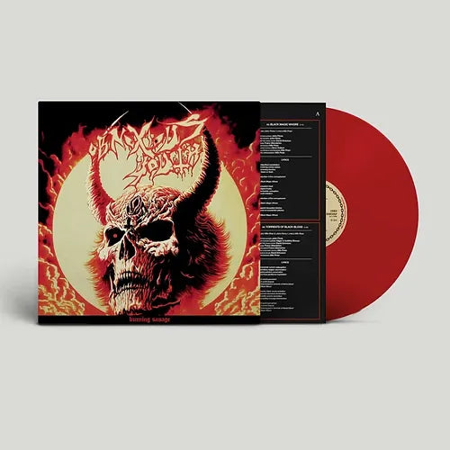 Obnoxious Youth - Burning Savage - New LP Record 2024 Svart Vinyl - Speed Metal -vinylsuk