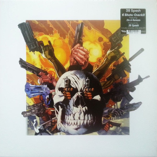 38 Spesh ‎– 6 Shots: Overkill - New EP Record 2020 Air Vinyl USA Vinyl - Hip Hop -vinylsuk