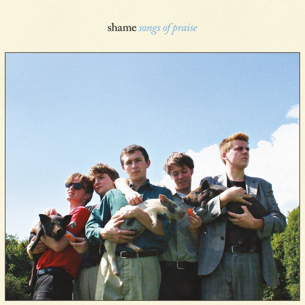 (DAMAGED COVER) Shame - Songs of Praise - New LP Record 2018 USA Dead Oceans USA Vinyl & Download - Indie Rock / Post-Punk (Copy) -vinylsuk