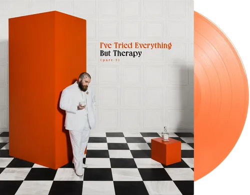 Teddy Swims - I've Tried Everything But Therapy (part 2) - New LP Record 2025 Warner Indie Exclusive Translucent Orange Crush Vinyl - Pop Rock -vinylsuk