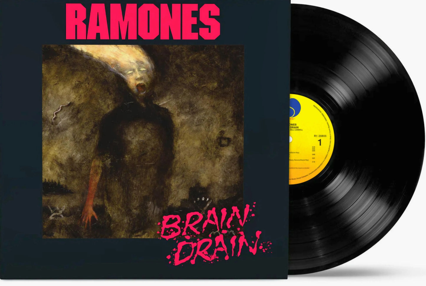 Ramones - Brain Drain (1989) - New LP Record 2024 Rhino Vinyl - Rock & Roll / Punk -vinylsuk