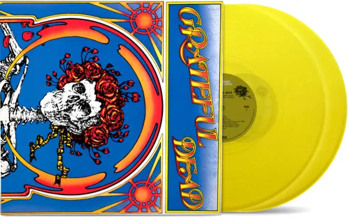 Grateful Dead - Grateful Dead (Skull & Roses) (1971) - New 2 LP Record 2025 Warner Translucent Yellow Vinyl - Psychedelic Rock / Folk Rock -vinylsuk