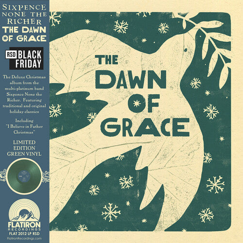 Sixpence None the Richer - The Dawn of Grace - New LP Record 2024 RSD Black Friday Flatiron Green Vinyl - Pop Rock / Holiday -vinylsuk