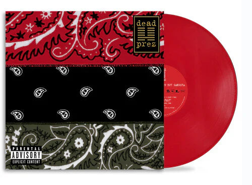 Dead Prez - RBG: Revolutionary But Gangsta (2004) - New LP Record 2024 RSD Black Friday Legacy Red Vinyl - Hip Hop -vinylsuk