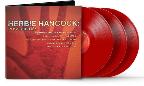 Herbie Hancock - Possibilities - New 3 LP Record 2024 RSD Black Friday Red Vinyl - Jazz / Pop / Rock -vinylsuk