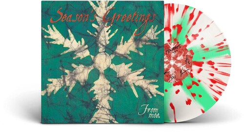 moe. - Season's Greetings From (2002) - New LP Record 2024 ATO Red, Green & White Pinwheel Vinyl - Holiday / Jam Band -vinylsuk