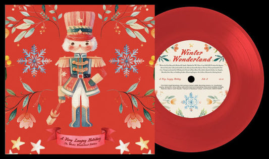 Laufey - A Very Laufey Holiday: The Winter Wonderland Edition - New 7" Single Record 2024 AWAL Red Vinyl - Holiday -vinylsuk