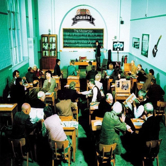 Oasis – The Masterplan (1998) - New 2 LP Record 2023 Big Brother Silver Vinyl - Rock / Pop -vinylsuk