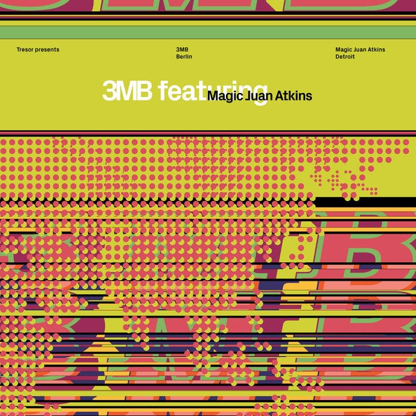 3MB Feat. Magic Juan Atkins – 3MB Feat. Magic Juan Atkins - New 2 LP Germany Import Tresor Vinyl - Techno / Electronic -vinylsuk