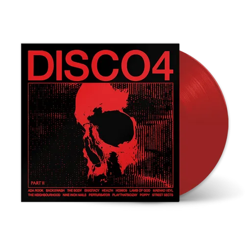 HEALTH - DISCO4 - PART II (2022) - New LP Record 2024 Loma Indie Exclusive Translucent Red Vinyl - Noise Rock / Synthwave / Industrial -vinylsuk