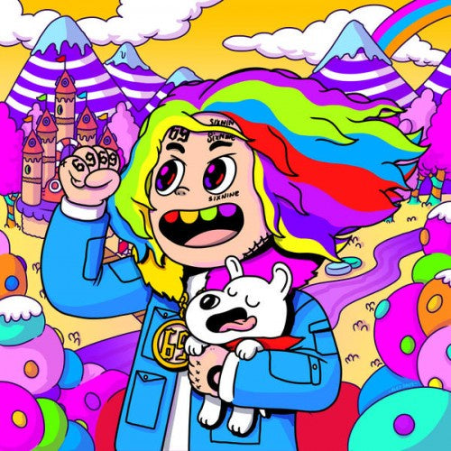 6ix9ine ‎– Day69: Graduation Day - New LP Record 2018 TenThousand Projects Scumgang Rainbow Vinyl - Hip Hop / Trap -vinylsuk