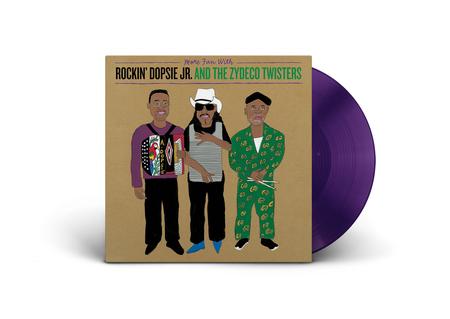 Rockin' Dopsie Jr. & The Zydeco Twisters - More Fun With Rockin' Dopsie Jr. & The Zydeco Twisters - New LP Record 2024 ATO Clear Purple Vinyl - New Orleans Blues / Zydeco -vinylsuk