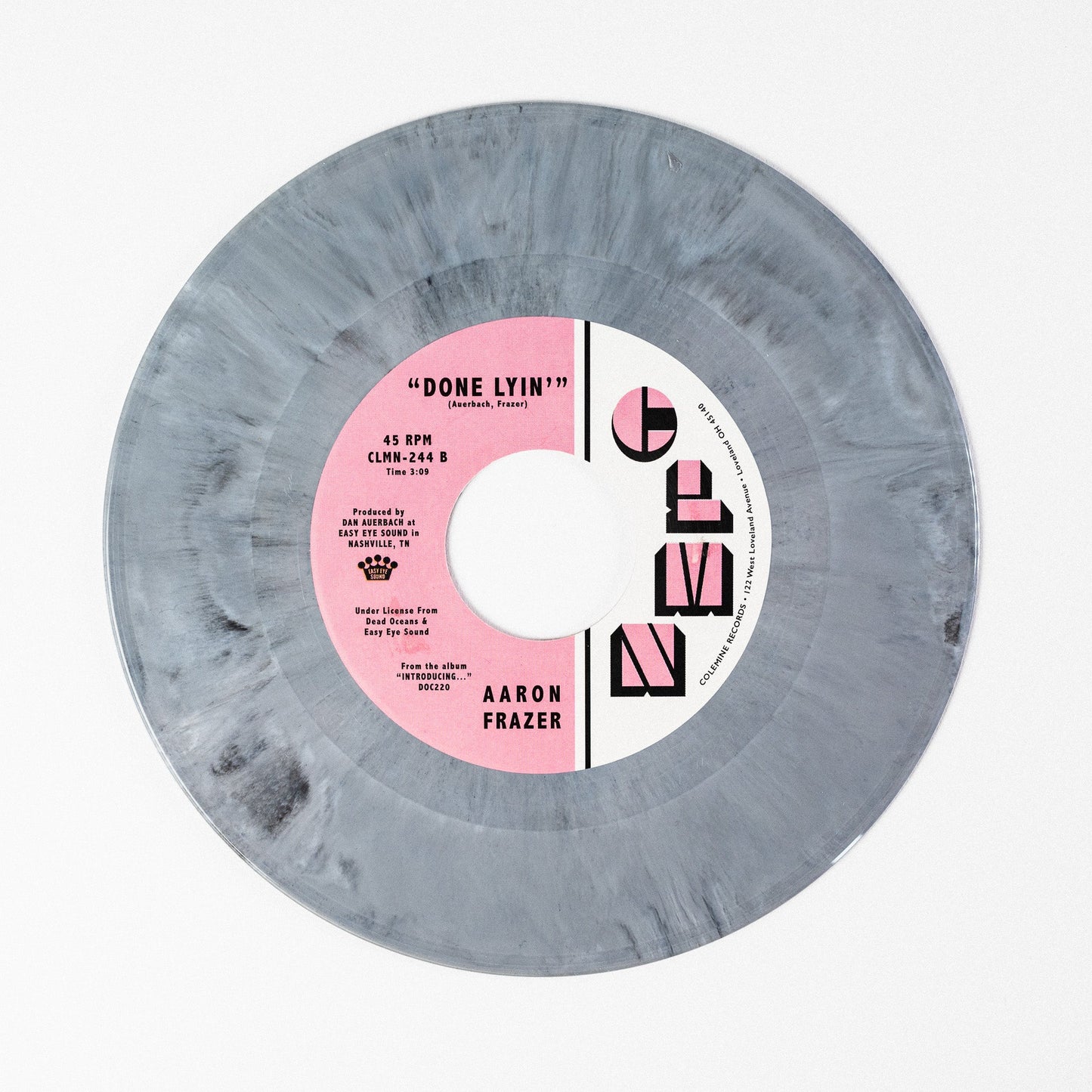 Aaron Frazer - Bad News / Done Lyin' - New 7" Single Record 2024 Colemine Grey Vinyl - Soul -vinylsuk