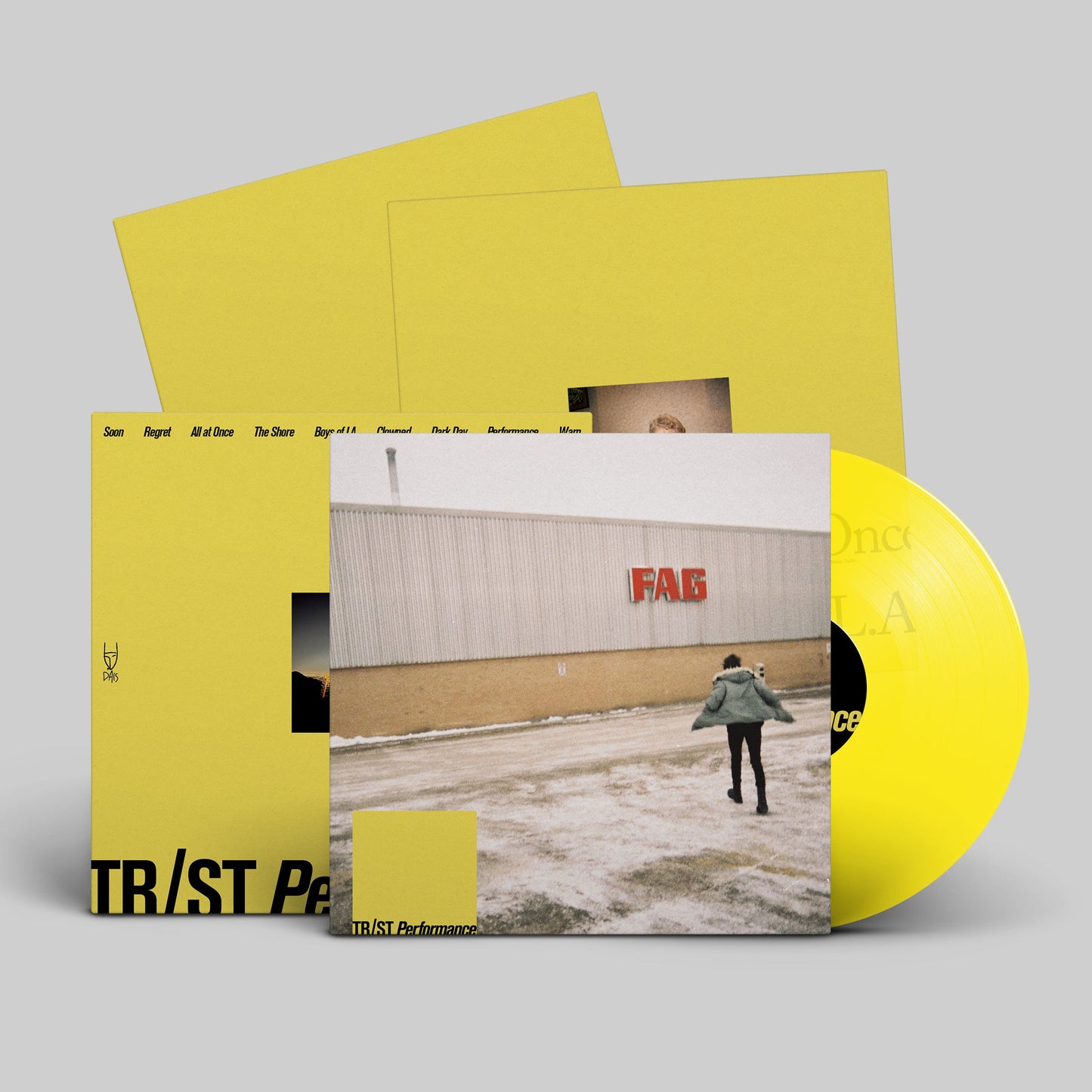 TR/ST / Trust - Performance - New LP Record 2024 Dais Clear Yellow Vinyl - Electronic / Darkwave / Synth-Pop -vinylsuk