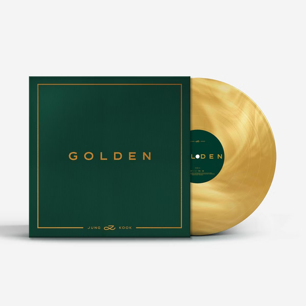 Jung Kook (BTS) - GOLDEN - New LP Record 2024 Bighit Gold Vinyl & Postcards - K-Pop -vinylsuk