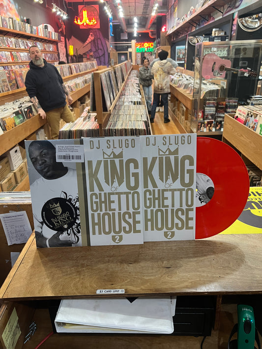 DJ Slugo - King Of Ghetto House 2 - New EP Record 2024 Subterranean Playhouse Shuga Exclusive Orange Vinyl - Ghetto House / Chicago House -vinylsuk