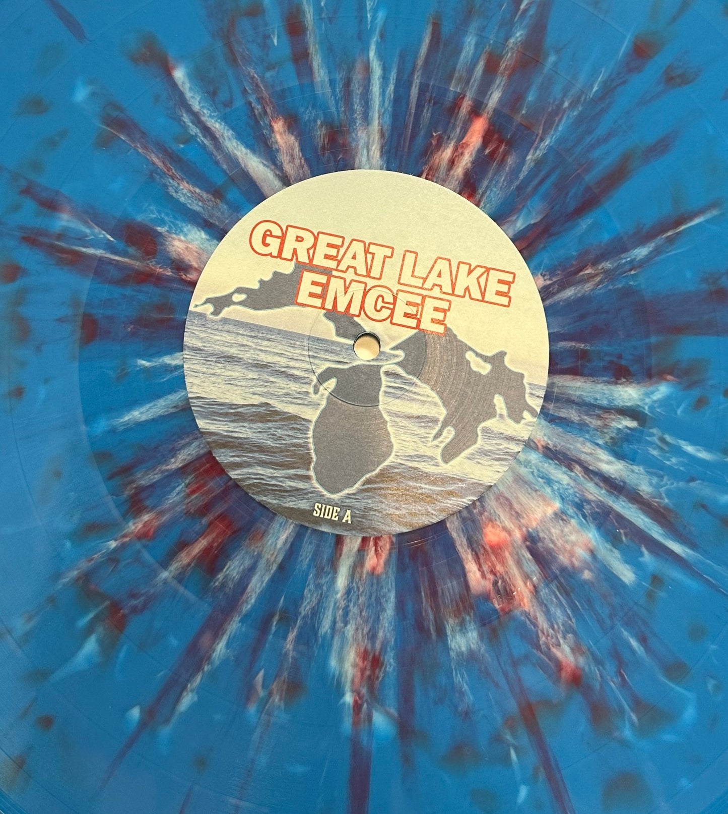 Great Lake Emcee - Return Of The Maxi-Single 2 - New LP Record 2024 Self Released Red, White & Blue Splatter Vinyl & Download (50 Made) - Chicago Hip Hop -vinylsuk