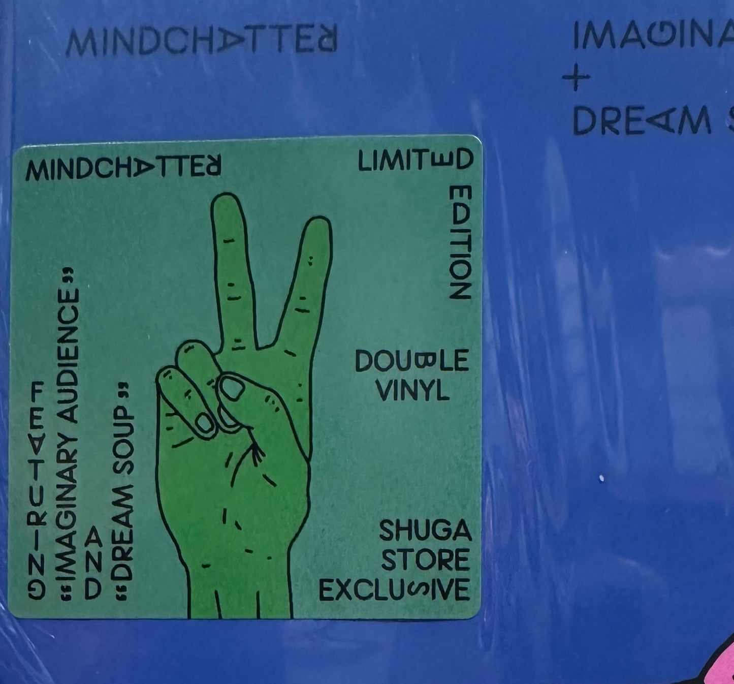 Mindchatter - Dream Soup (2022) / Imaginary Audience (2020) - New 2 LP Record 2024 Mind Of A Genius Shuga Records Exclusive Ghostly Galaxy Purple/Pink & Red/Pink Vinyl - Dance-pop & Experimental -vinylsuk