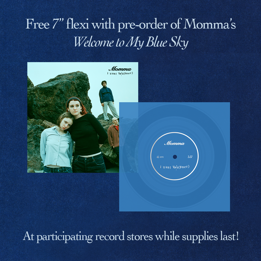 (PRE-ORDER) - Momma - My Blue Sky - New LP Record 2025 Polyvinyl Indie Exclusive Coke Bottle Clear Vinyl - Indie Rock / Alternative -vinylsuk