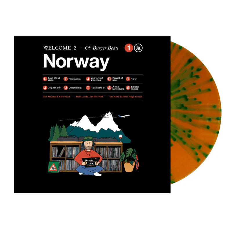 Ol' Burger Beats - Welcome 2 Norway - New LP Record 2024 Jansen Plateproduksjon Vinyl - Instrumental Hip Hop / Boom Bap -vinylsuk