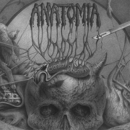 Anatomia - Cranial Obsession - New 2 LP Record 2017 Nuclear War Now! USA Black Vinyl & Insert - Death Metal -vinylsuk