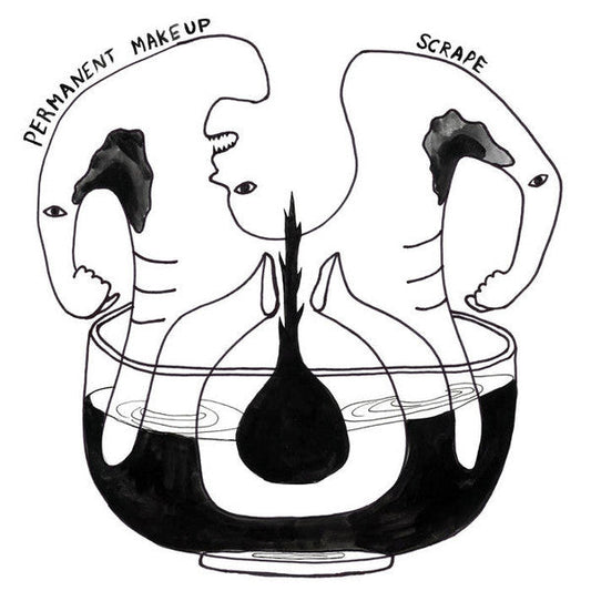 Permanent Makeup - Scrape - New LP Record USA Random Mixed Color Vinyl & Download - Florida Punk / Hardcore / Indie Rock -vinylsuk