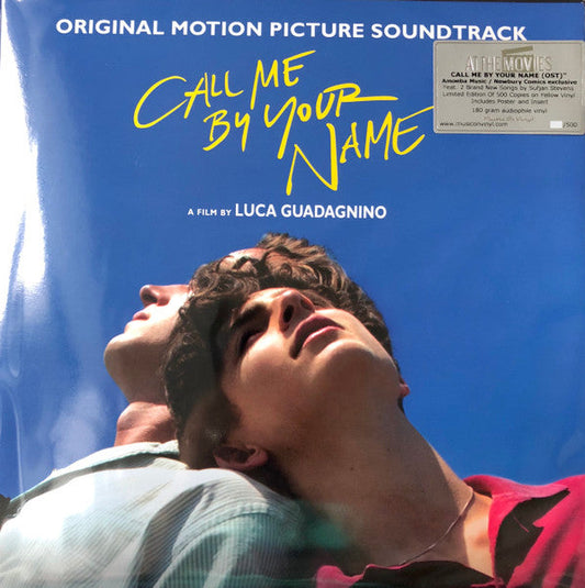 Various - Call Me By Your Name (Original Motion Picture) - New 2 LP Record 2018 Music On Vinyl Yellow 180 gram Vinyl, Poster & Numbered - Soundtrack -vinylsuk