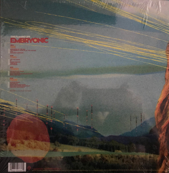 The Flaming Lips - Embryonic - New 2 LP Record 2009 Warner USA Original Blue & Yellow Vinyl - Psychedelic Rock / Experimental -vinylsuk