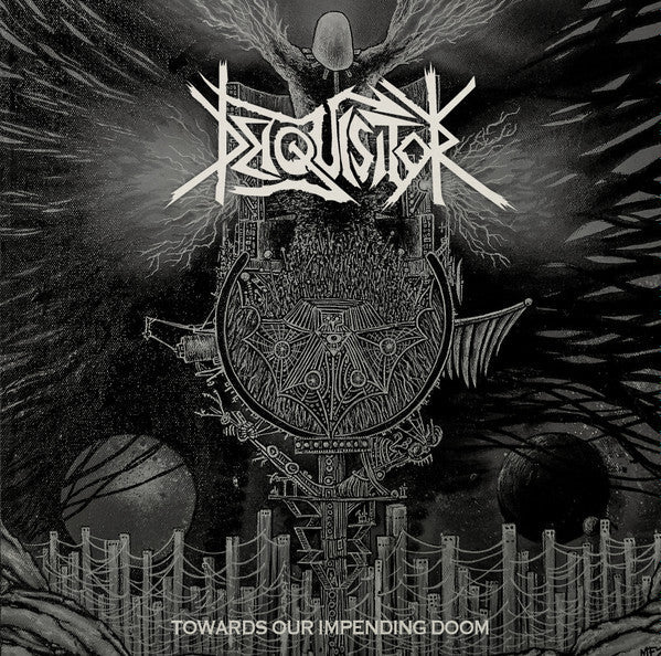 Deiquisitor - Towards Our Impending Doom - LP Record 2019 Night Shroud Denmark Black Vinyl & Insert - Death Metal -vinylsuk