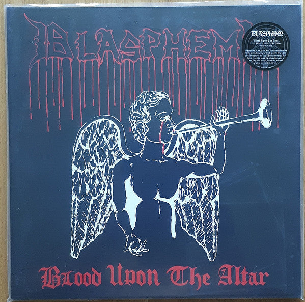 Blasphemy - Blood Upon The Altar - New LP Record 2018 Nuclear War Now! USA Red Vinyl, Insert & Poster - Black Metal -vinylsuk