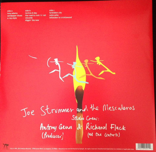 Joe Strummer And The Mescaleros - Rock Art And The X-Ray Style (1999) - New 2 LP Record 2012 Hellcat USA Black Vinyl - Indie Rock -vinylsuk