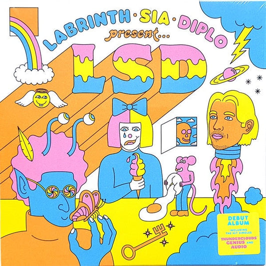 Labrinth, Sia & Diplo – Present LSD (2019) - New LP Record 2024 Columbia Sea Glass Vinyl - Synth-pop / Dance-pop -vinylsuk