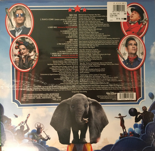 Danny Elfman - Dumbo (Original Motion Picture Soundtrack) - New LP Record 2019 Walt Disney Barnes & Nobel Exclusive Red Vinyl - Soundtrack / Score -vinylsuk