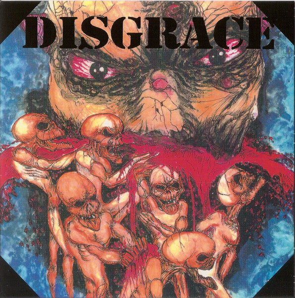 Disgrace - Grey Misery - The Complete Death Metal Years - New 2 LP Record 2019 Svart Finland Grey Vinyl, insert & 7" EP - Death Metal -vinylsuk