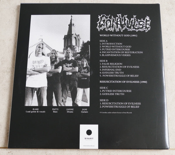 Convulse - World Without God (1991) - New 2 LP Record 2019 Svart Finland Red 180 gram Vinyl - Death Metal -vinylsuk