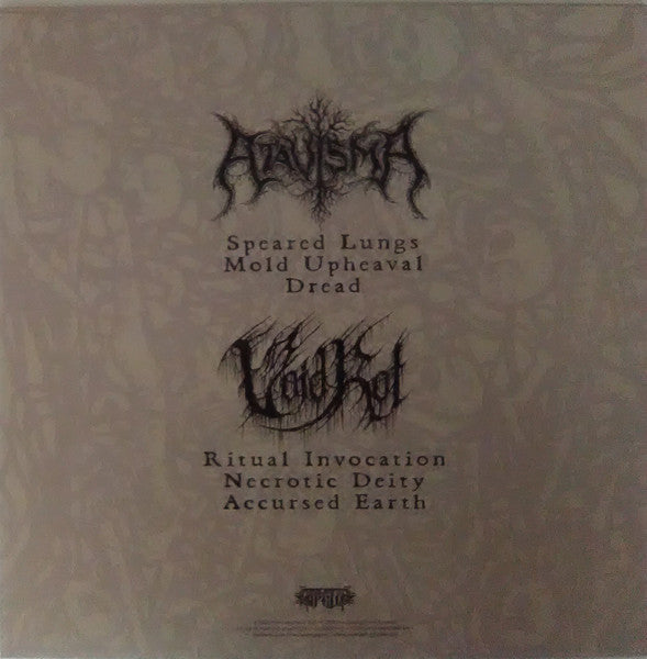 Atavisma / Void Rot  - Split - New LP Record 2020 Everlasting Spew Italy Vinyl - Death Metal / Doom Metal -vinylsuk