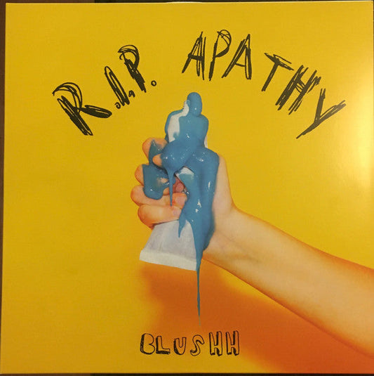 Blushh - R.I.P. Apathy - New LP Record 2020 Self Released USA Blue Vinyl - Pop Rock -vinylsuk