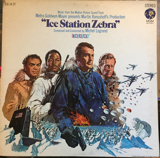 Michel Legrand - Ice Station Zebra - New LP Record 1968 MGM USA Original Vinyl - Soundtrack -vinylsuk