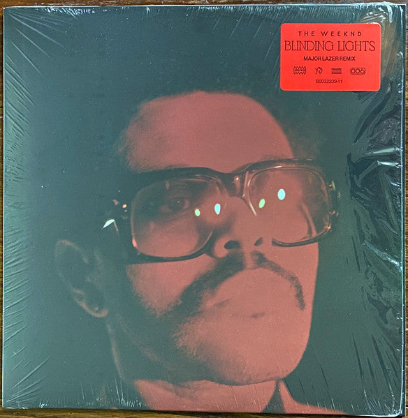 (DAMAGED COVER) The Weeknd – Blinding Lights - New 12" Single Record 2020 XO Red Vinyl - Soul / Pop -vinylsuk