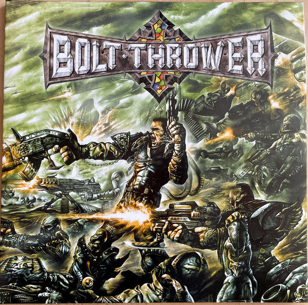 Bolt Thrower - Honour - Valour - Pride (2001) - New 2 LP Record 2021 Metal Blade Olive Khaki Marbled Vinyl & Poster - Death Metal -vinylsuk