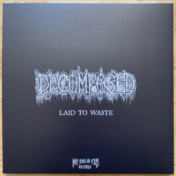 Decomposed - Laid To Waste - New 2 LP Record 2021 Me Saco Un Ojo UK Black Vinyl & Booklet - Death Metal / Doom Metal -vinylsuk