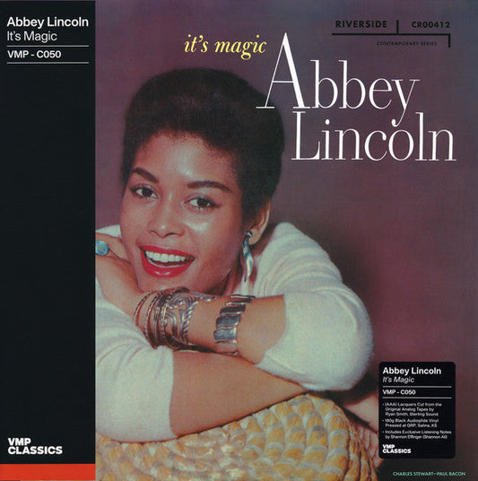 Abbey Lincoln - It's Magic (1958) - New LP Record 2021 Riverside / Vinyl Me, Please. Classics Mono 180 Gram Vinyl - Vocal Jazz -vinylsuk