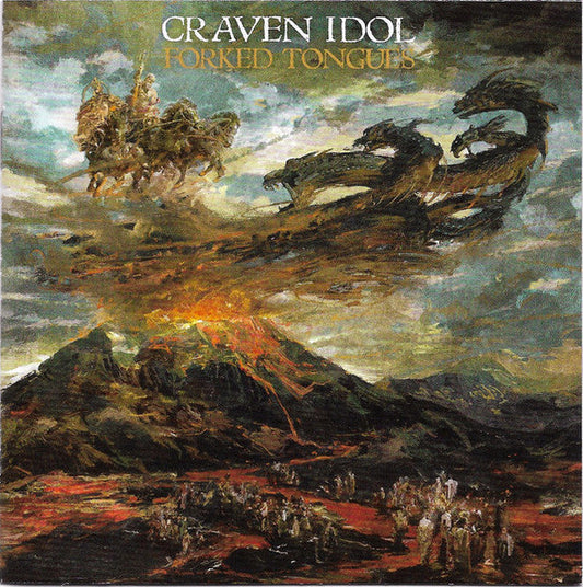 Craven Idol - Forked Tongues - New LP Record 2021 Dark Descent USA Vinyl & Insert - Black Metal / Thrash -vinylsuk