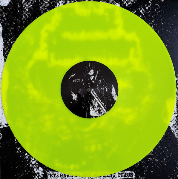 Bestial Putrefaction - Eternal Flesh Ripping Chaos - New LP Record 2021 Sentient Ruin Laboratories Fluorescent Neon Piss Yellow Vinyl, Insert & Download - Black Metal / Goregrind -vinylsuk